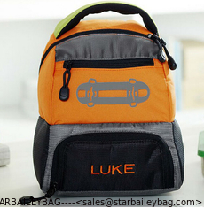 China Colton Orange Lunch Bag supplier