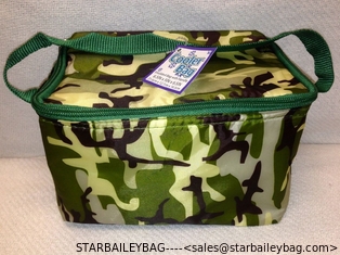 China 2 Camo Cooler Lunch Bag Sack Insulated HOT COLD Handle Mini Ice Chest Drink supplier