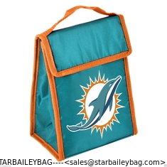 China MIAMI DOLPHINS LUNCH BAG INSULATED SOFT SIDED COOLER TAILGATING NFL NEW supplier