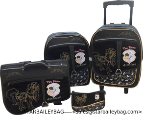 China series trolley school bag supplier