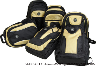 China series of yellow color sling back, backpack, traveling bag supplier