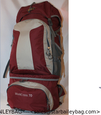 China Traveling hiking bag-Weekcross 70L supplier
