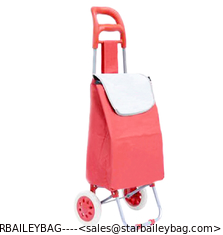 China 22&quot; Lightweight Wheeled Shopping Trolley Bag, Hard Wearing  Light Weight Oxford Rolling Push Trolley, 47L, 1 Year Guaran supplier