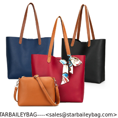 China Women Handbags Sets Leather Top Handle Handbag-Shoulder Sling Purses 2pcs in 1 sets Hand Bag Sets supplier