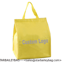 China Custom 80gsm non women cooler bag for food Logo Prints insulated Lunch bag many size 4&quot; 6&quot; 8&quot; 10&quot; 12&quot; supplier