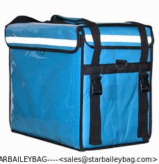 China Custom 40L Food Delivery Backpack 1680D polyester Cooler Packs Glass Fiber Frame Lunch Bag supplier