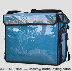 China Custom 44L Cooler Backpack Waterproof 1680D polyester Food Delivery Lunch Bag supplier