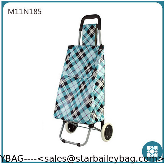 Supplier of Trolley Bag Carrefour Nominated super market wheel shopping bag