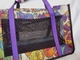 Laurel Burch Cat Carrier Bag, Soft ADORABLE CAT PRINT Fabric tote, Nylon &amp; Mesh animal bag supplier