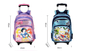 600D polyetser trolley school backpack kids school trolley backpack-- supplier