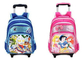 600D polyetser trolley school backpack kids school trolley backpack-- supplier