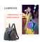 Ready To Ship Laser Geometric Backpack China Supplier Holographic Bag PU Leather OEM Fashion Bag Supplier supplier