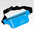 Lycra Sports Bag Spedex Yoga Waist Packs Thin Bum Bag Elastic Running Pack Headphone port for Cell phone Waist Bag supplier