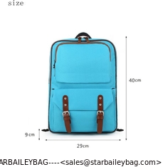 China Casual school bag fashion backpack Korean designer leisure bags polyester outdoor luggage supplier