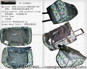 China Oxford Trolly Traveling luggage-luggage-colorfull Sublimation prints trolley suitcase supplier