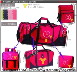 China 600D polyester foldable travel bag 3 sets traveling luggage Travel Bag Sets supplier