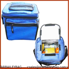 China 600D polyester lunch cooler bags with compartments outdoor bag-picnic bag-Thermal bag-food bag-ice pack supplier