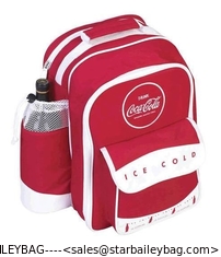 China Backpack Coca Cola Bistro Backpack New Coke Picnic Bag Coca Cola Backpack  student lunch bag Supplier supplier