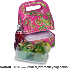 China Picnic Plus Savoy OEM  Lunch Bag- Choose Color PINK DESIRE-vesitable keep fresh cooler bag kids lunch cooler bag supplier