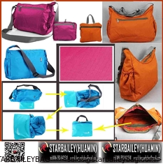 China 420D nylon foladble sling messeger bag-shoulder bag-traveling bag-luggage-fashion foldable supplier