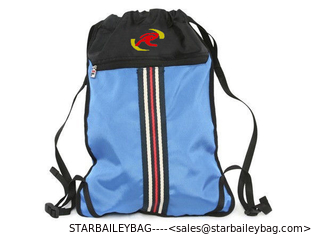 China Gym Bag Duffle Sackpack Sport Sack Pack Light Blue Gym Athletic Overnight Bag supplier