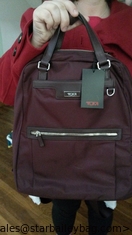 China 300D microfabric backpack-fashinal traveling backpack-hot sales bagTumi Backpack-red color supplier