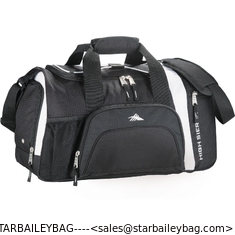 China 22&quot; Garrett Sport GYM Duffel Bag with Shoe Pocket Black High Sierra supplier