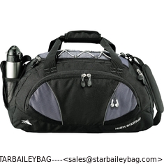 China 21" Fashionable Sport Gym Duffel Bag with Side Shoe Pocket Black supplier