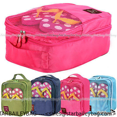 China Portable Multilayer Shoes Boots Slippers Storage Bag for Travel Organizing supplier