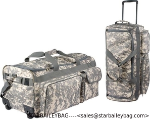 China ACU Digital Camouflage Military Expedition Wheeled Bag supplier
