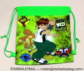 China 2014 Cartoon Drawstring Backpack School Bag Handbags, waterproof camping bags supplier