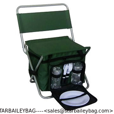 China Folding Chair with Cooler bag (Picnic bag Set)--camping luggage set supplier