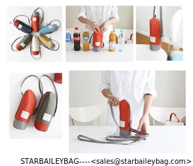 China Cooler Bottle Bag Thermal Insulated Water Keep Warm & Cold Pouch Holder supplier