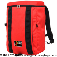 China RED COLOR OXFORD BOX BACKPACK LARGE BIGBANG BACKPACK FOR OUT DOOR CAMPING supplier