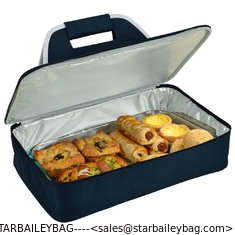 China Bold Insulated Casserole Carrier  Food Storage cooler bag supplier