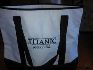 China Titanic Movie Promotion 15 Year Anniversay (2012) Tote Bag &amp; supplier