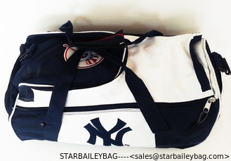 China travel Duffle Bag Navy Tuck Style Duffel Basebal-new design bag sports-fitness bag supplier
