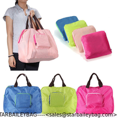 China New Foldable Waterproof Eco Shopping Travel Shoulder Handbag Reusable Tote Bags supplier
