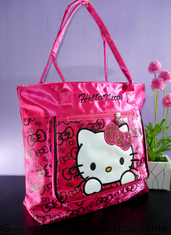 China NEW HELLOKITTY SHOPPING TOTE BAG PURSE supplier