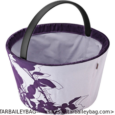 China Stelton Shopnic Shopping / Picnic Basket Lavender Reuseable Bag supplier