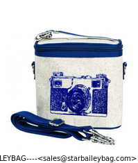 China Navy Camera Large Cooler Bag cooler bag for beach supplier