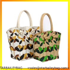 China Various styles fancy eco friendly jute shopping bag wholesale supplier