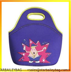 China Funny small waterproof kids neoprene lunch bag supplier