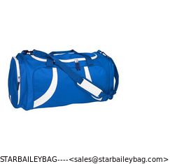 China promotional fashion blue travel duffel bag travelling bag supplier