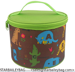 China stylish cylindrical cooler bags,custom fitness cooler lunch bag supplier