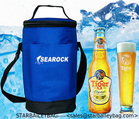 China 600D polyester Beer Bottle Cooler Bag supplier