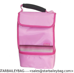 China large capacity lunch cooler bag Waterproof laptop bag/large pink lunch bag for lunch supplier