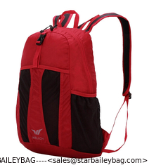 China fashion 17L Foldable sports backpack -breathe freely backapck strap sports backpack supplier