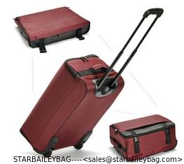 China 20“ foldable traveling trolley bag supplier