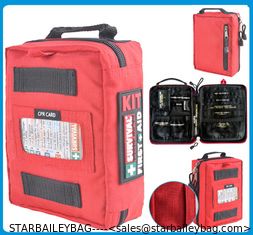 China First aid Kits Bag 600D polyetser waterproof Household Car Emergency Kits Bags Outdoor Travel Medical Box Bag Portable M supplier